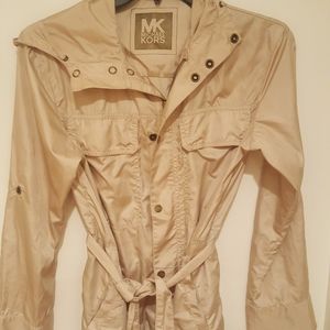 Michael Kors hooded windbreaker jacket